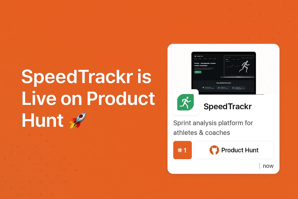SpeedTrackr is Live on Product Hunt! 🚀