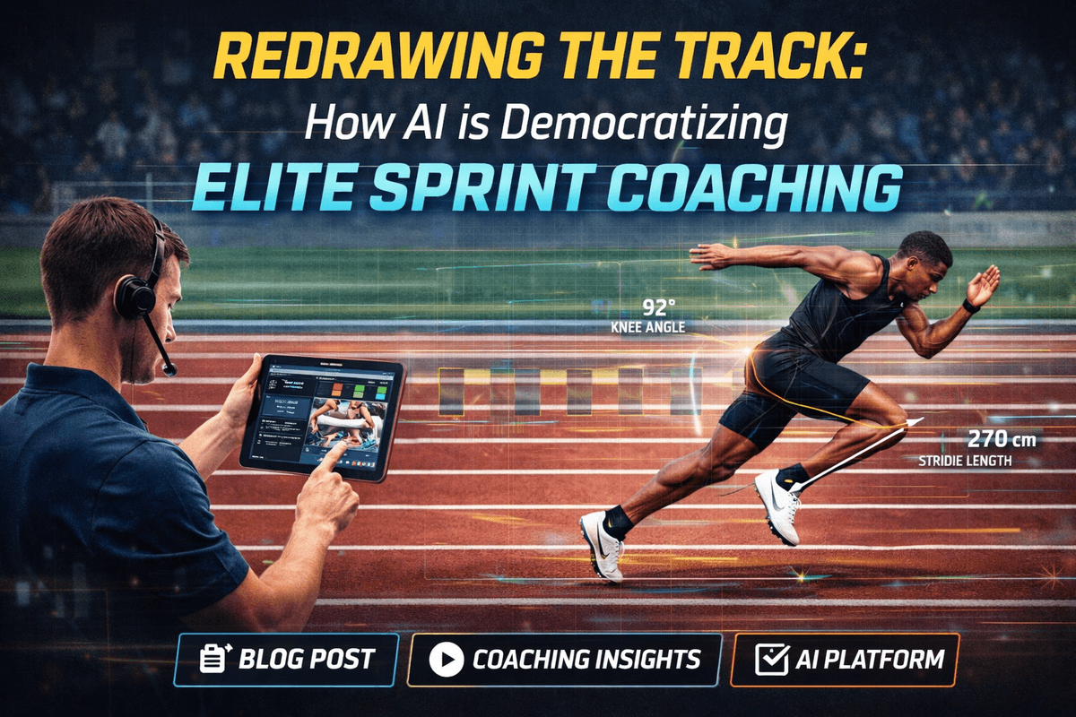 Redrawing the Track: How AI is Democratizing Elite Sprint Coaching