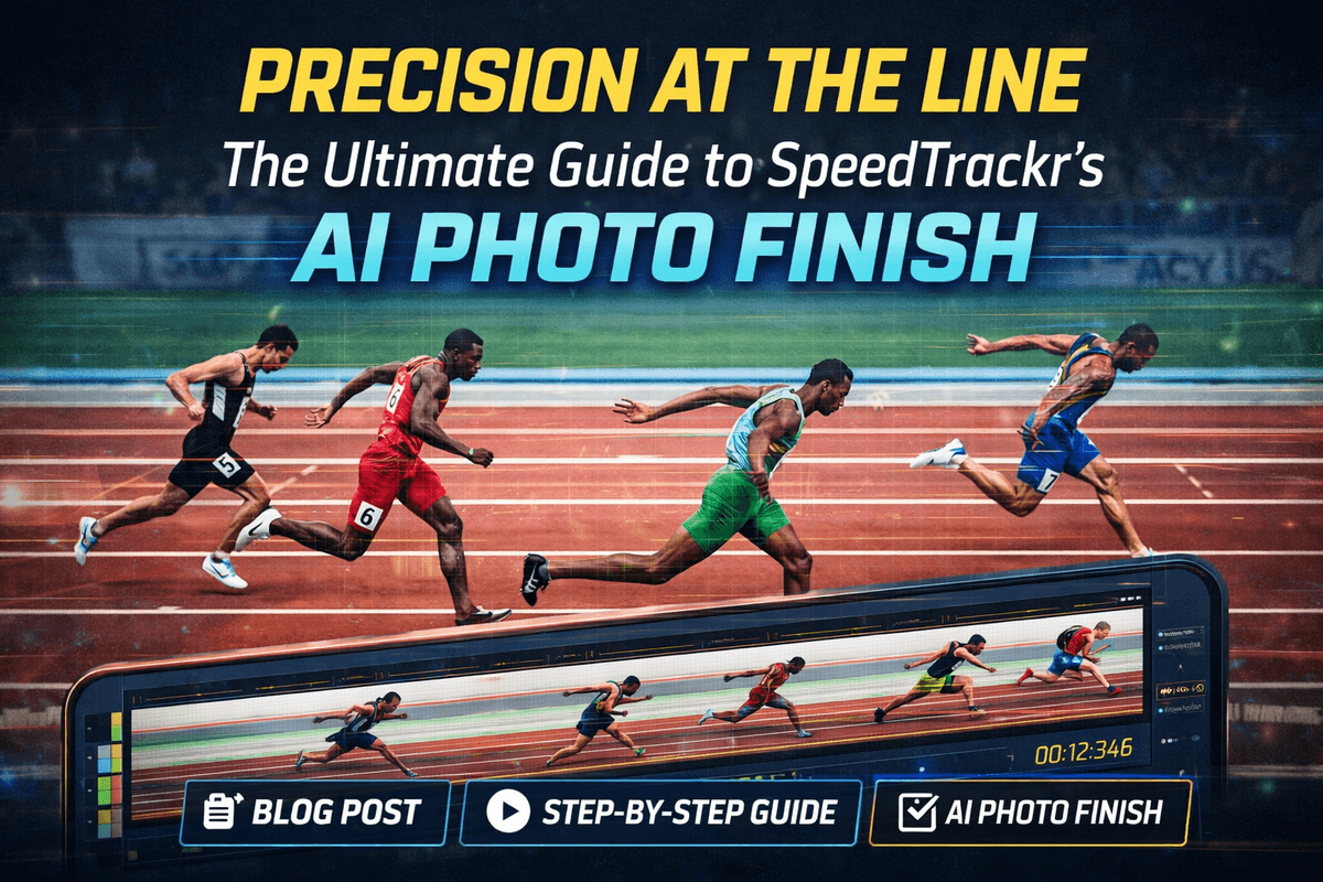Precision at the Line: The Ultimate Guide to SpeedTrackr's AI Photo Finish
